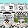 Farm Cow Birthday Party Decorations Set With Banners Balloons And Flags For Celebrations