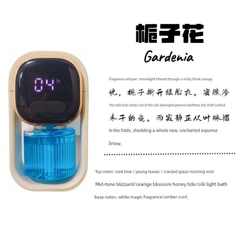 Plug-In Aroma Diffuser Automatic Fragrance Machine for Home Indoor Use, Long-Lasting Hotel Smart Scent Machine Essential Oil Refill Liquid