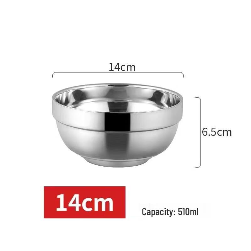 Molona 304 Stainless Steel Double-Layer Insulated Bowl