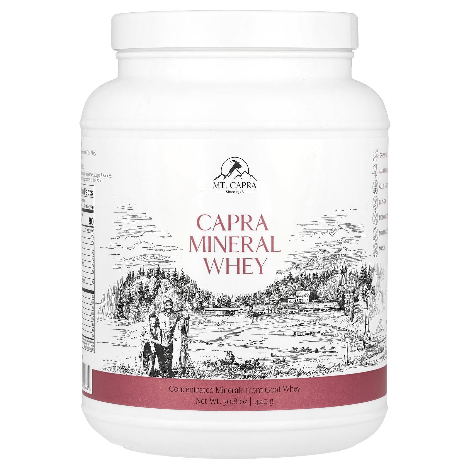 

Mt. Capra, Capra Mineral Whey, 1,440G (50.8Oz)