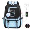 Animation Schoolbag Ghost Destroyer Blade Trend USB Large Capacity Student Ridge Backpack