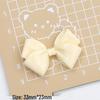 Multicolor Cartoon Bow Resin Jewelry & Shoe Clip DIY Accessories