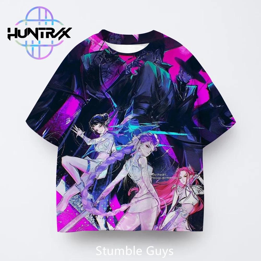 

Kpop Охотники на демонов 3D Мультяшная Футболка с коротким рукавом Детская Повседневная Модная Летняя для Мальчиков Девочек Одежда Аниме 160