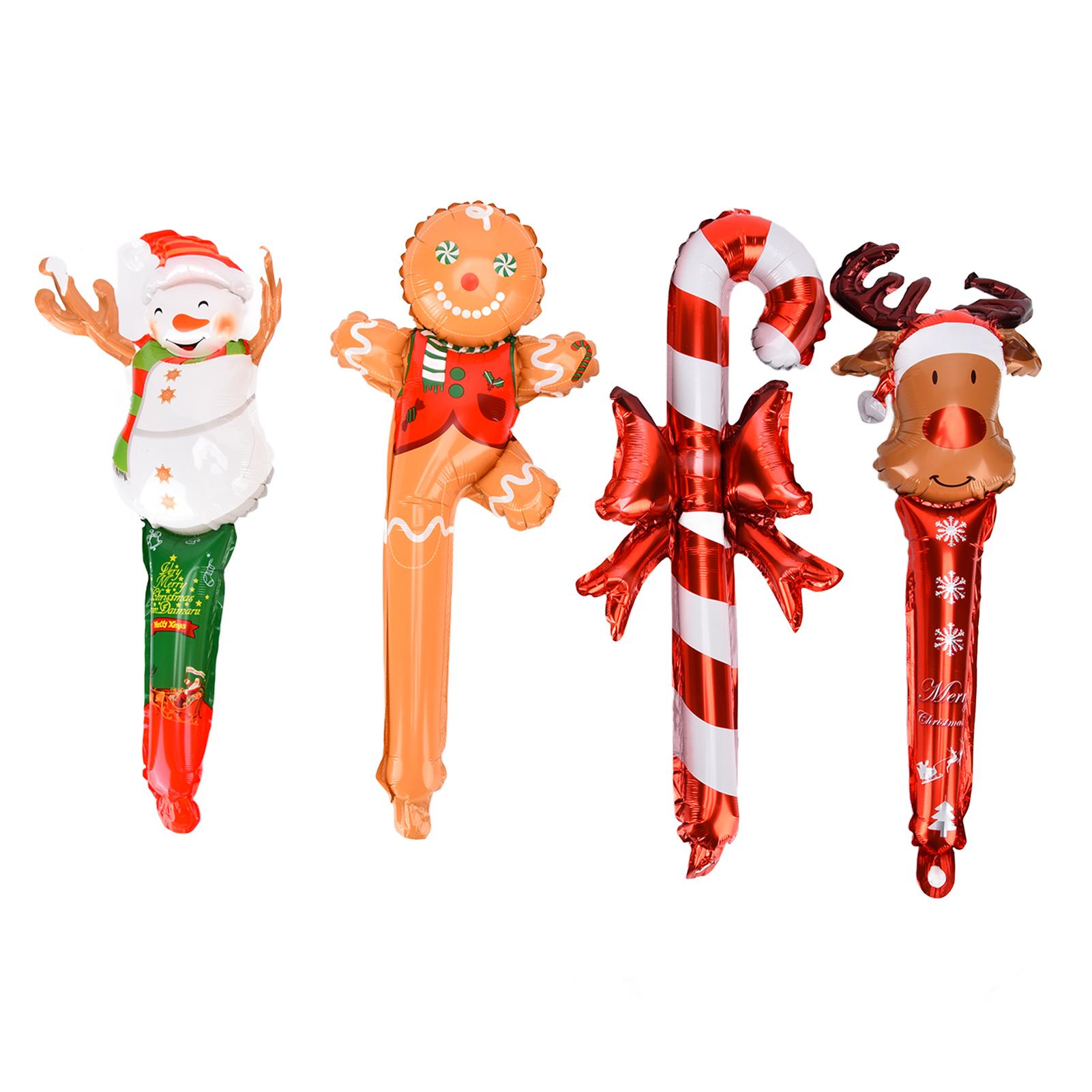 

Balloons Self Sealing Leakproof Inflatable Cane Balloon Christmas Party Decoration