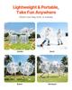 Nafukovací Bumper Ball 1 ks, 1,5M Body Sumo Zorb Balóny pro Teenagery a Dospělé, 0,8mm Silné PVC Lidské Křeččí Bublinové Balóny pro Venkovní Týmové Hraní