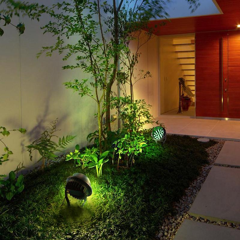 Hot Selling IP65 Outdoor Lighting Garden Landscape Spotlights Led Lawn Lights 12W Waterproof Garden Lights AC110V220V12V