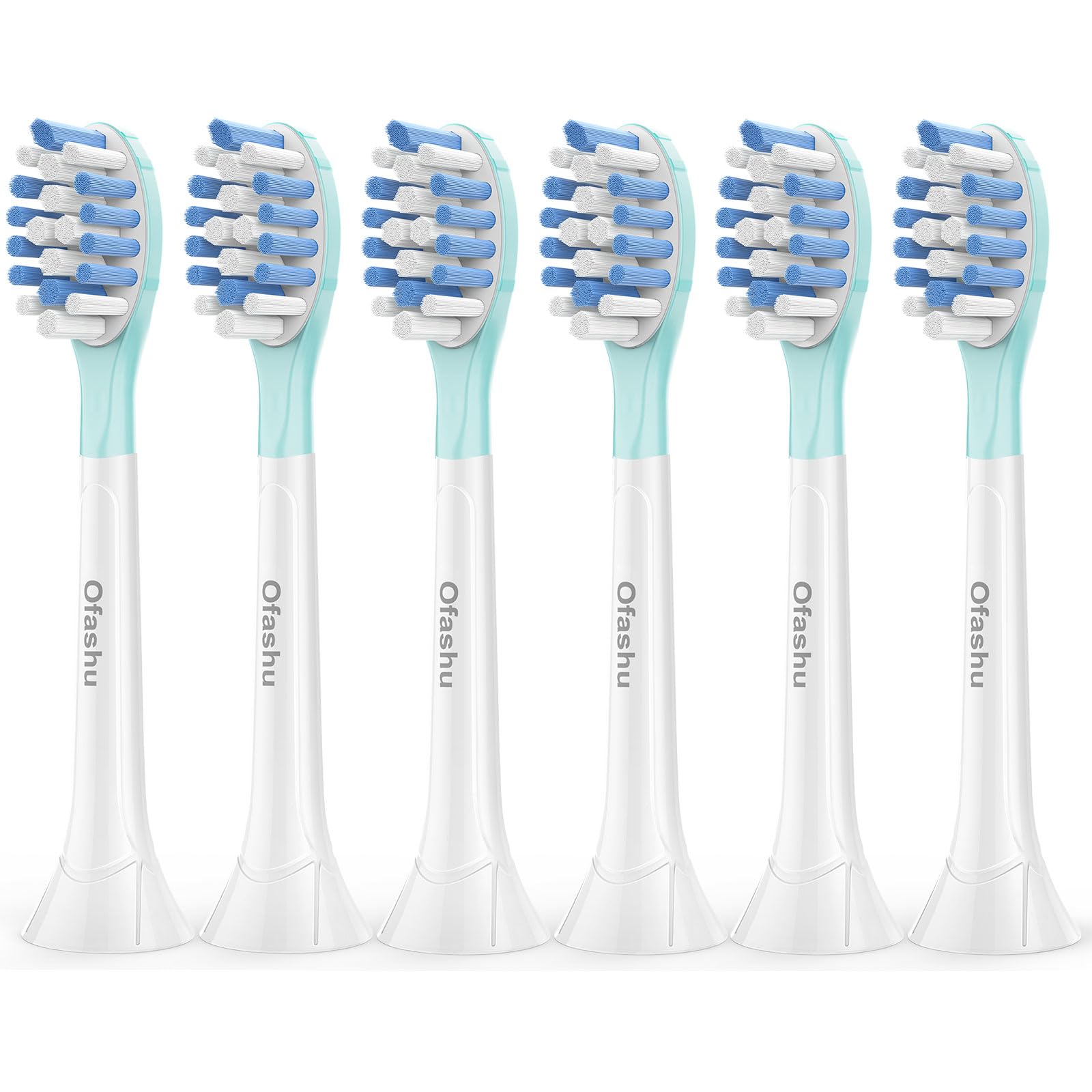 

Latest Ofashu Replacement Brush Heads for Philips Sonicare Electric Compatible with and Regular 6 Replacement Brush [2025 Model] Toothbrushes белый