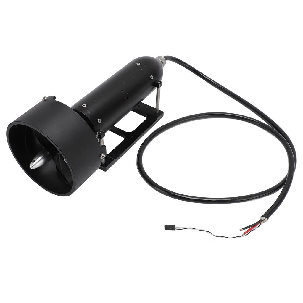 Underwater Thruster 24‑50V CNC Machinin Aluminum Alloy Waterproof Brushless Underwater Thruster for Boat Diving