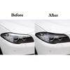 Car Headlight Eyelid Eyebrow Trim Cover For BMW 5 Series F10 F11 535i 525i 520i 530i 2010-2014 Gloss Black/Carbon Fiber Look