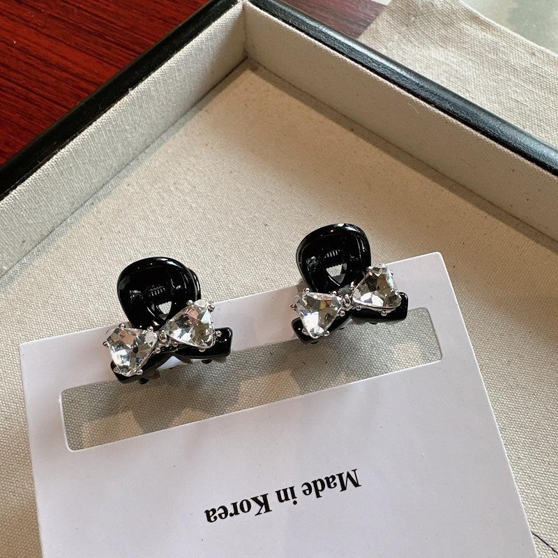 

Милая принцесса Стразы Мини-заколка для волос, Симпатичная заколка-бабочка с бантом для боковых причесок и челки, На дни рождения или для подружки невесты