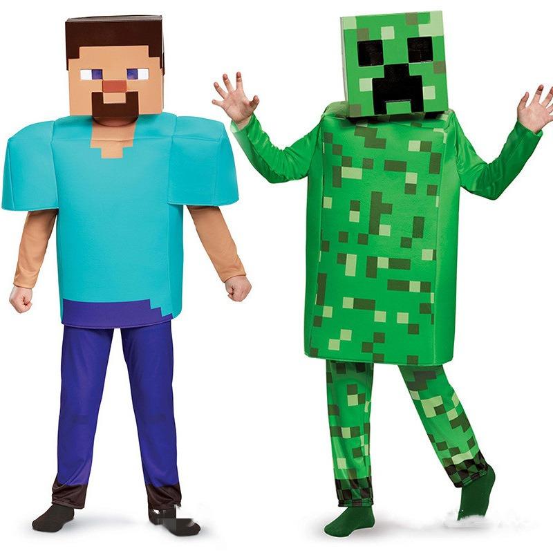 Halloween Minecraft Diamond Armor Endgame Dragon Steve Coolie Cosplay