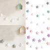 Nordische 5 Stuks Schattige Sterren Hangende Ornamenten Banner Slingers Feest Kinder Slaapkamer Decoratie