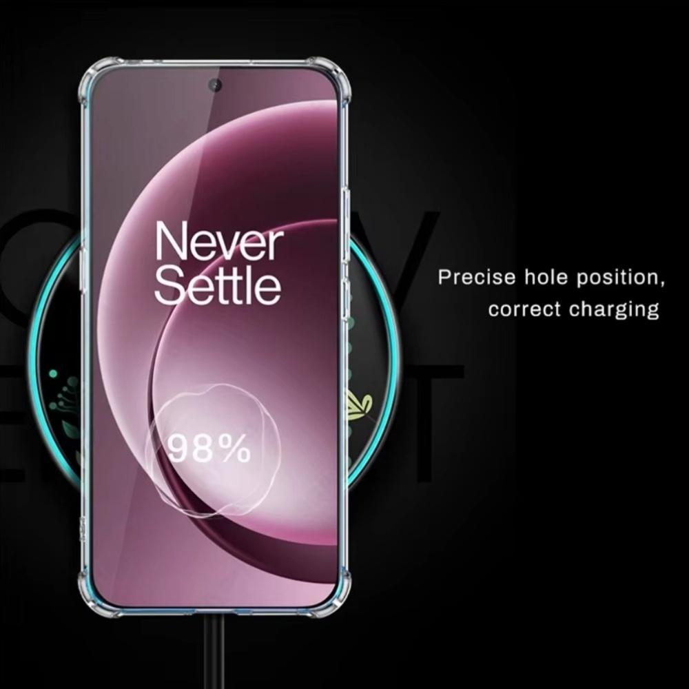 Coque Transparente en TPU pour OnePlus 15 13 12 11 Housse de Protection Quatre Coins Pare-chocs antichoc Coque Fundas