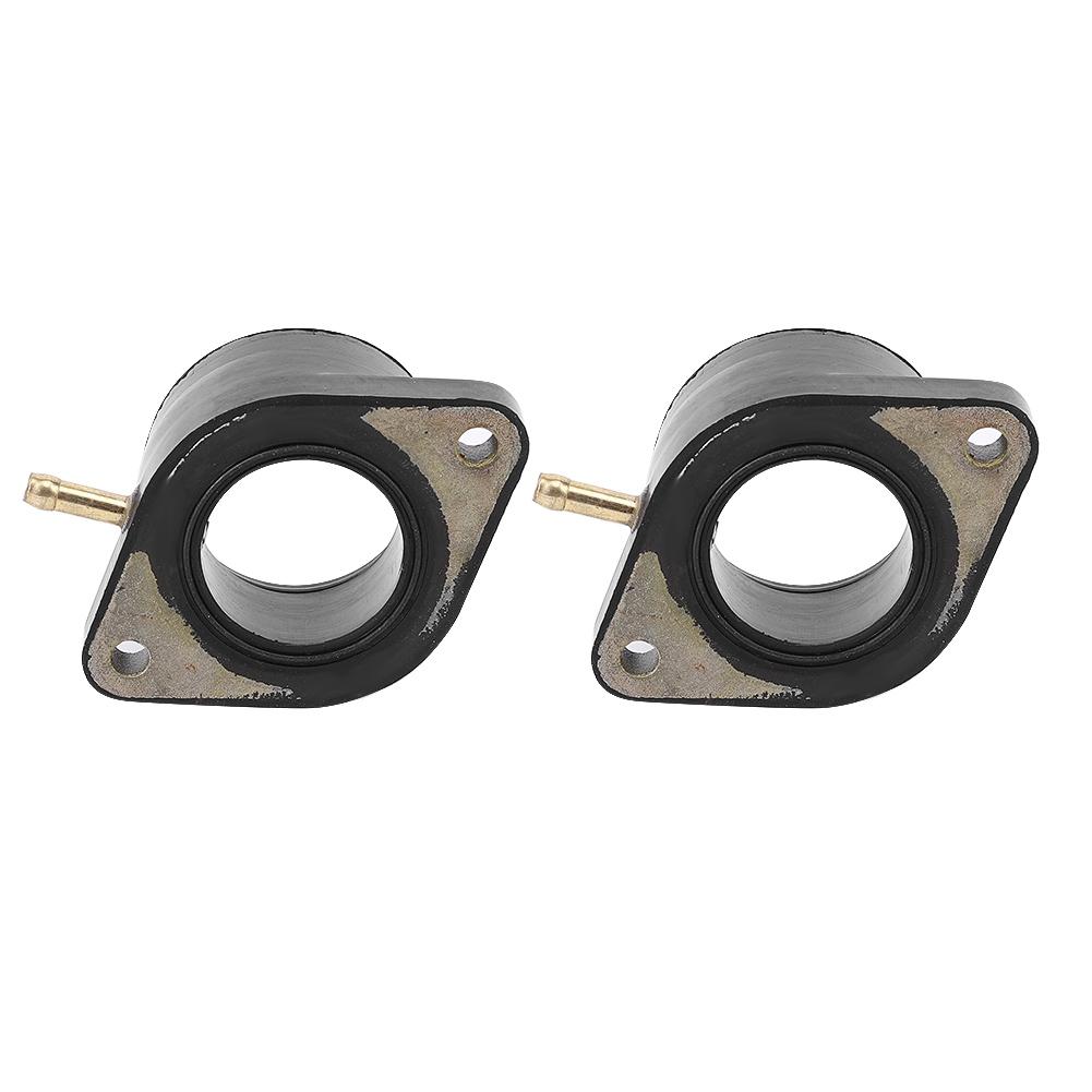 1 Pair Carb Holders Intake Manifold Boots Gaskets Standard Fit for Yamaha XS400 1977 1981