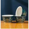 Portable Ceramic Travel Kung Fu Tea Set with Leather Bag