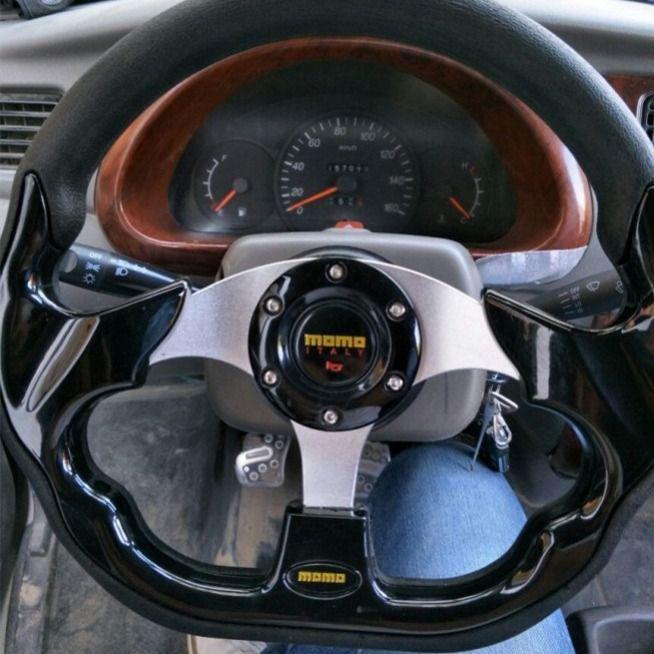 13-calowa kierownica wyścigowa Cool Coupe, półokrągłe ostrze, 14-calowa