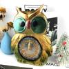 Clock Resin Molds Arabic Numerals Silicone Mould 3D Owl Clocks Casting Epoxy Resin Mold Handmade DIY Jewelry Making