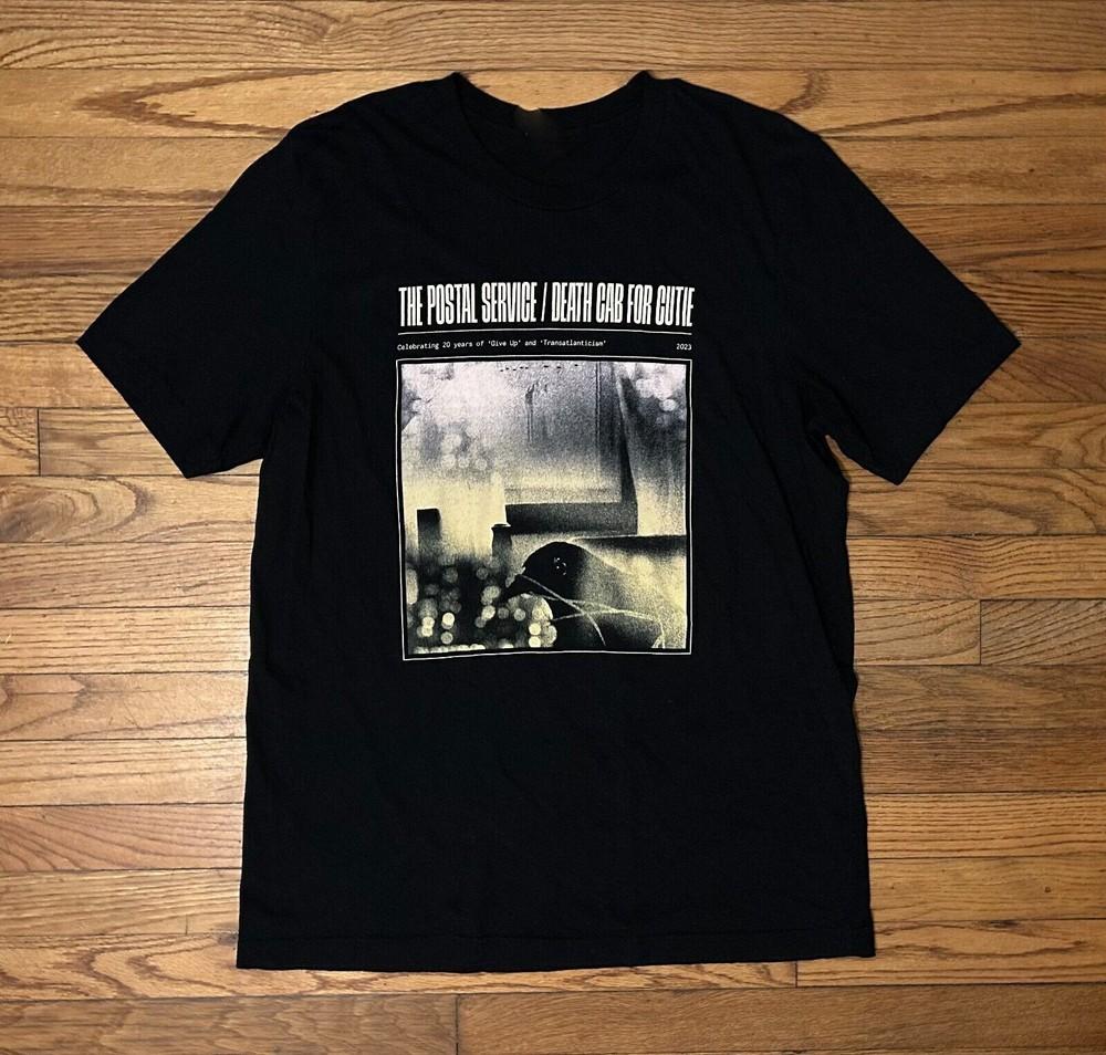 

The Postal Service Death Cab For Cutie 20th Anniversary 2023 Tour TShirt US390 Unisex T-Shirt XL