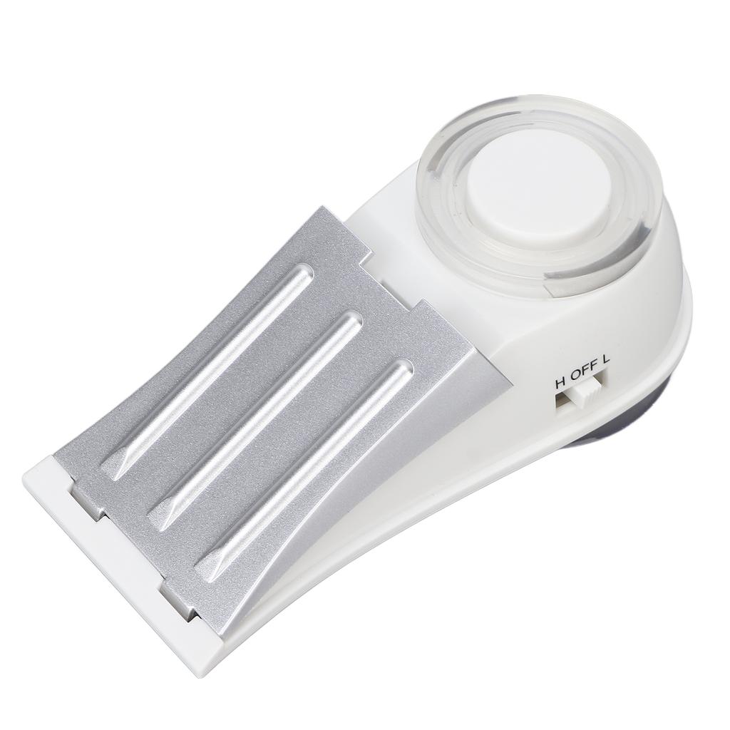 Portable Door Stop Alarm Skid Resistance 125 Decibel Stainless Steel Door Security Wedge