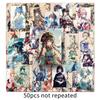 50 sheets ink wash style genshin impact-1023