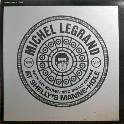 

LP Record MICHEL LEGRAND At Shellys Manne Hole MV2052 VERVE 1973 Japan Jazz Used