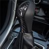 Car Gear Shift Knob Cover For Infiniti Q50 2013-2017 Carbon Fiber Trim Sticker Gear Shift Head