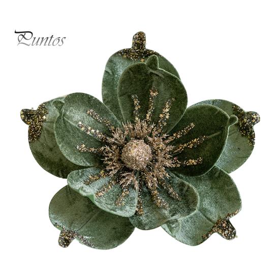 

Рождественский искусственный цветок пуансеттия, блестящий искусственный цветок, украшение для домашней вечеринки, имитация букета для цветочной композиции, свадебного декора зелёный