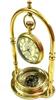 Clock Desk Vintage Table Top Antique Tabletop Brass Decorative Gift