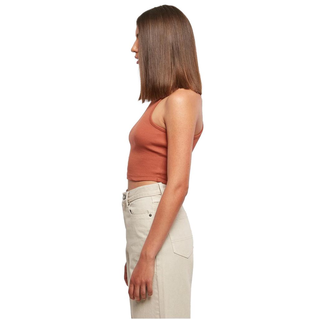 Urban Classics Dámský/Dámský žebrovaný Crop Top