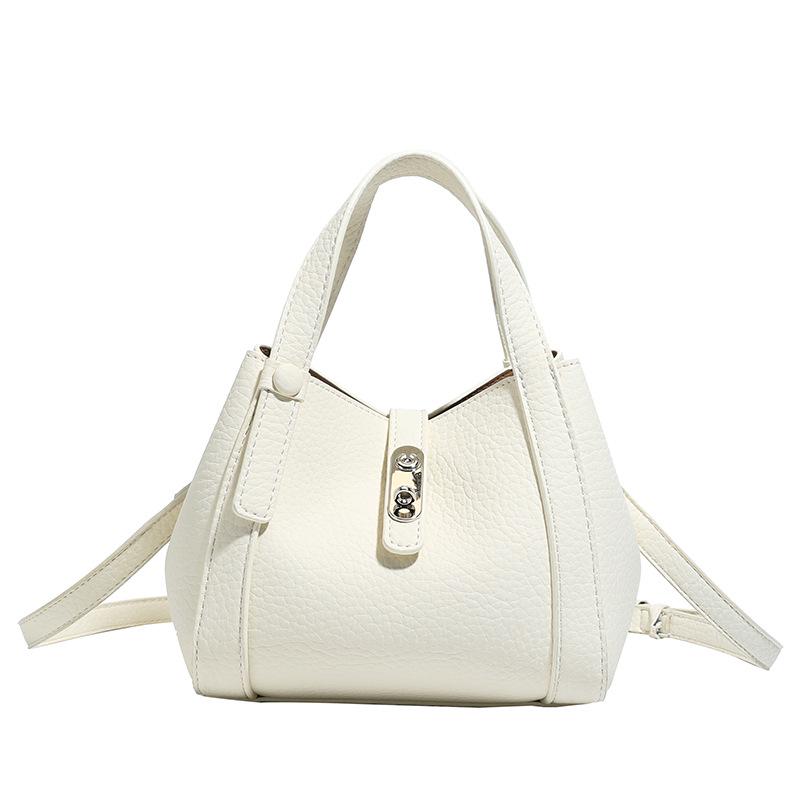 

Retro Stylish Versatile Bucket Tote Bag - Casual Crossbody Shoulder Basket No Pendant Included
