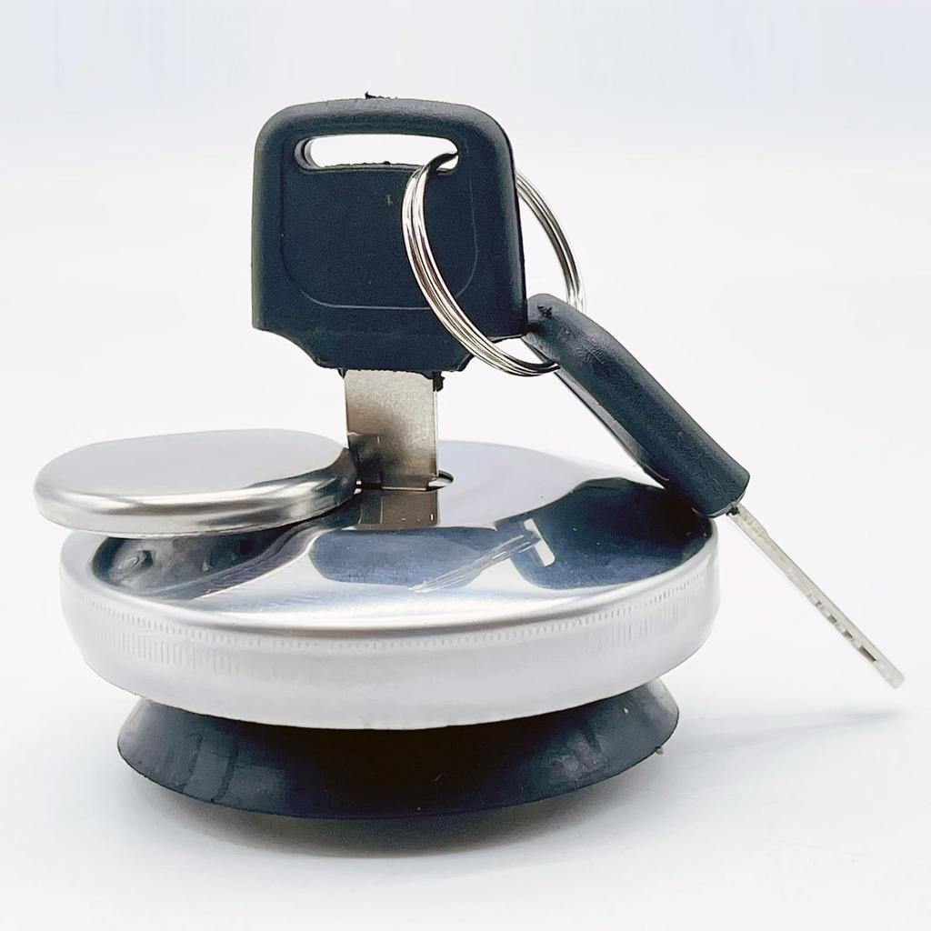 LEXOR Universal Gas Tank Cap, 2 Keys, Set of 2 Keys, Compatible with Suzuki