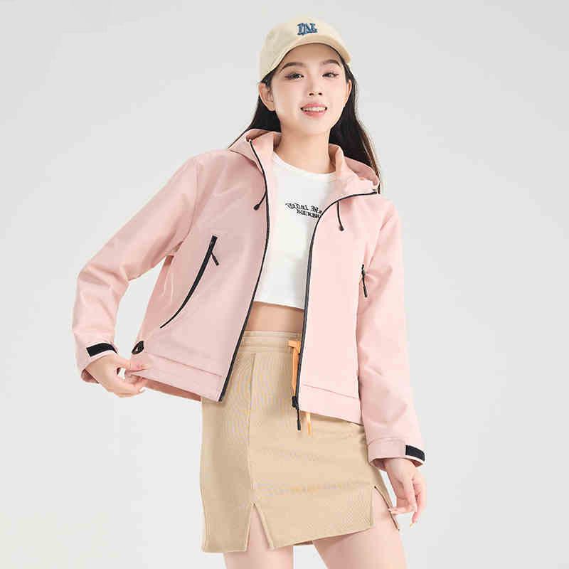 Woodpecker Unisex Windproof & Waterproof Jacket for Spring & Autumn - Tower Riding & Mountaineering Style