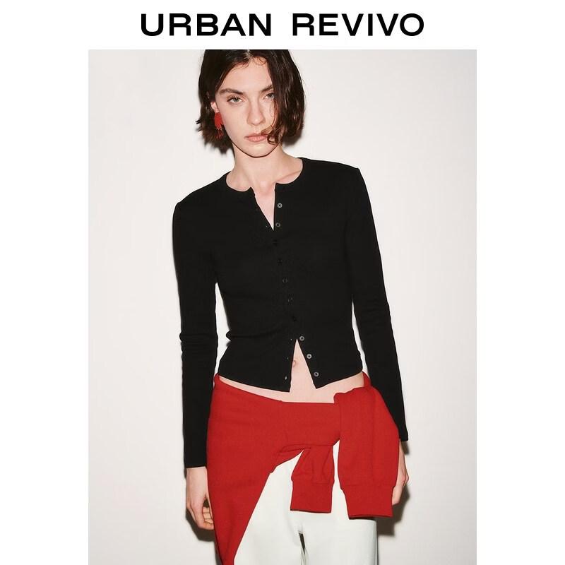 UR 2026 Spring Women s Casual Round Neck Long Sleeve T-shirt