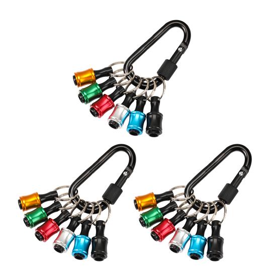 Socket Drill Bit Holder Strong Load-bearing Portable Simple Installation Universal 1/4inch Hex Shank Socket Screwdriver Drill Bit Holder