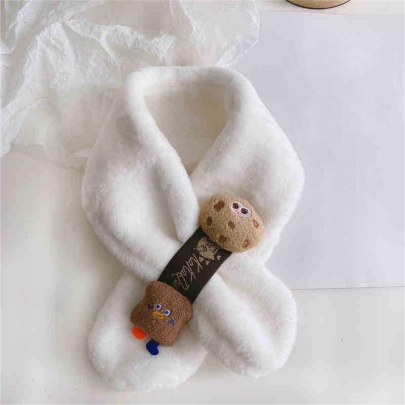 Kleinkind Fleece Nackenwärmer Kinder Plüschschal Baumwollschal für Winter Outdoor-Aktivität Geeignet für Kinder 3 bis 10 Jahre