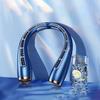 1pc Portable Neck Halter Fan - High-Speed Turbine, Rechargeable Lithium Battery, Strong Wind, USB Powered, Outdoor Sports Refrigeration