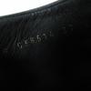 Excellent CHANEL Ankle boots Logo Matelasse F Pearl Lace-up Women 37 G38514 Used