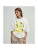 8 Lemons Graphic Summer T-Shirt Vintage Top Tee Round Neck Short Sleeve Dark Gothic Print Streetwear Wounisex's Clothing Y2K