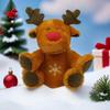 Simulation Soothing Plush Toy Animal Sound Sleeping Doll Baby Breath David's Deer Toy  Kids Toy