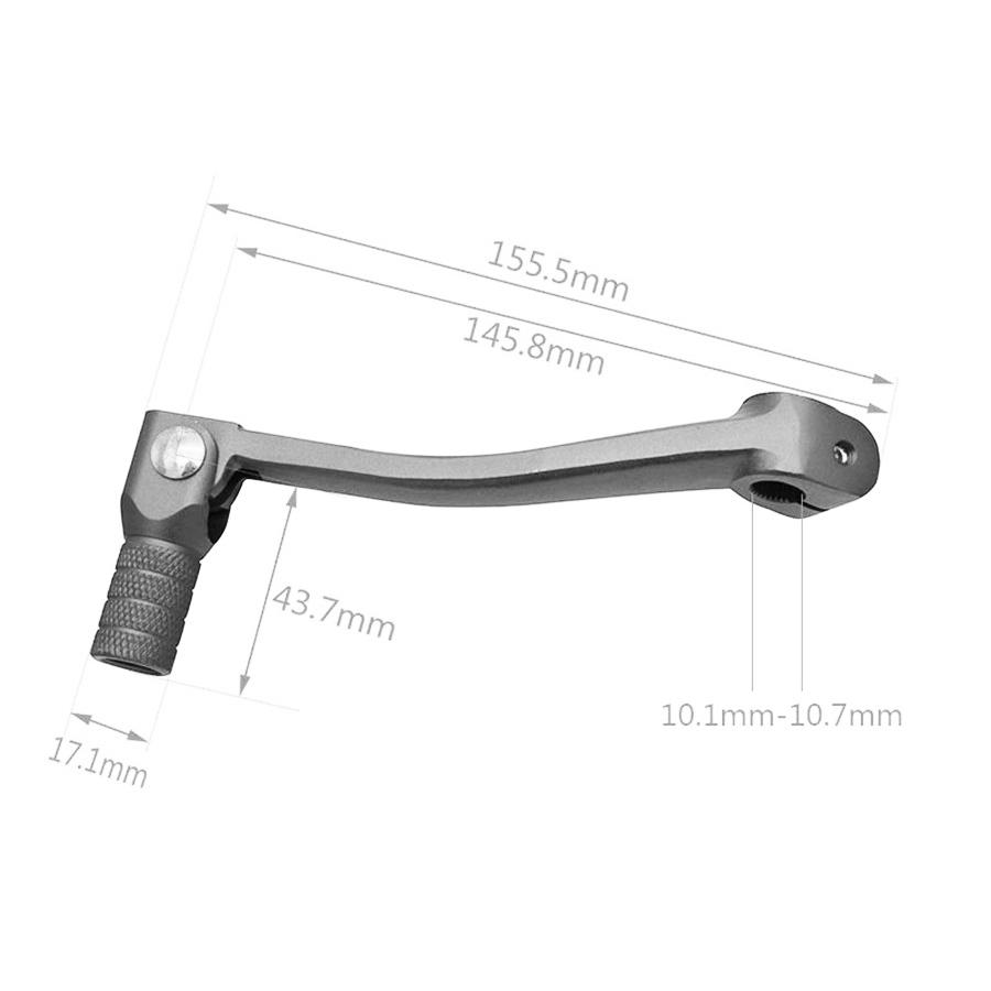 Black Folding Gear Shift Lever For Honda XR50 CRF50 CRF70 50-125cc Dirt Pit Bike