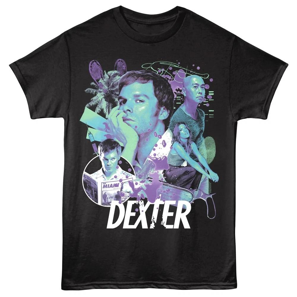 Dexter Neon Collage Men s T Shirt S