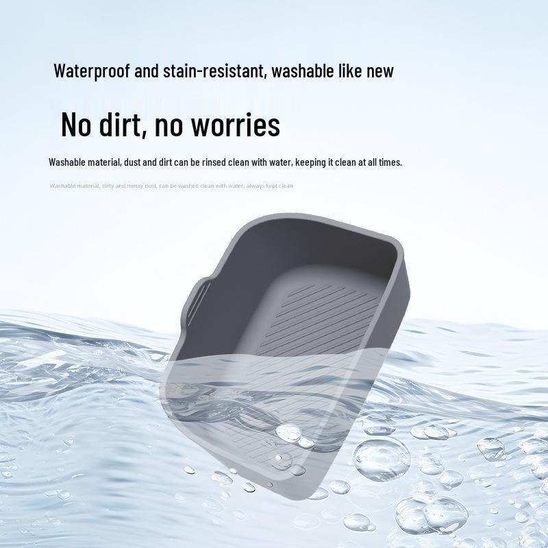 Silicone Storage Non-slip Mat for 26 Leapmotor A10 Models - Rear Console Armrest Box Accessory