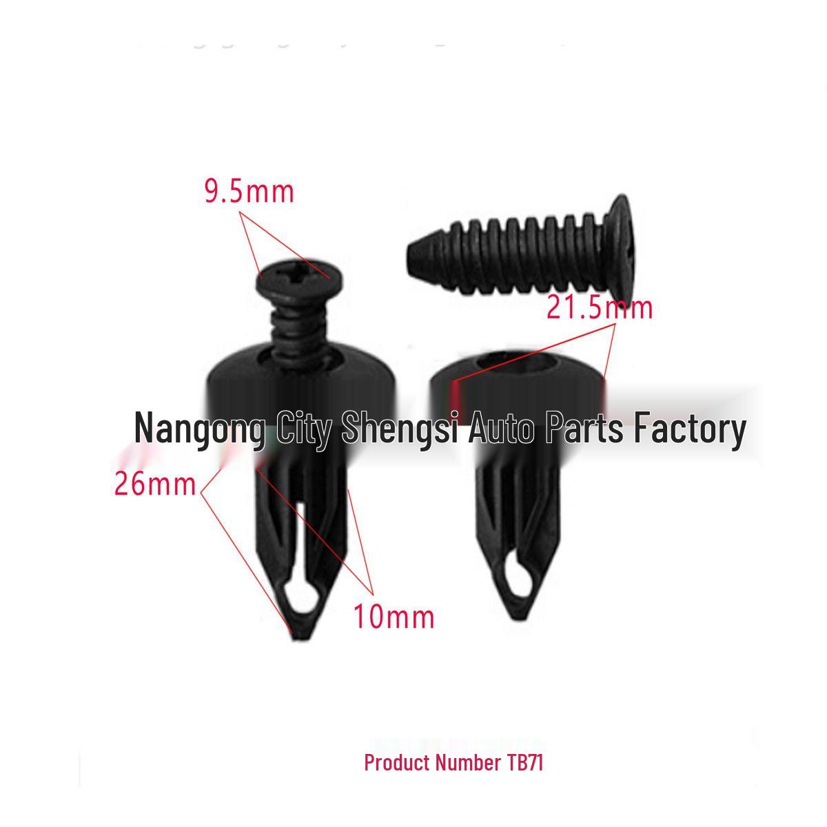 

Honda Chrysler Car Interior Trim Panel Clips & Accessories 10000 Pieces