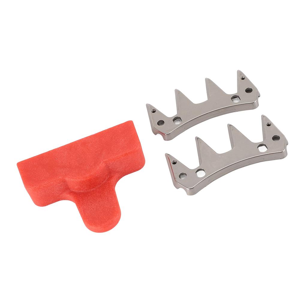2Pcs Sheep Shears Replacement Blade 4 Teeth Precise Cutting Efficient Stainless Steel Wool Clipper Blade for Alpacas