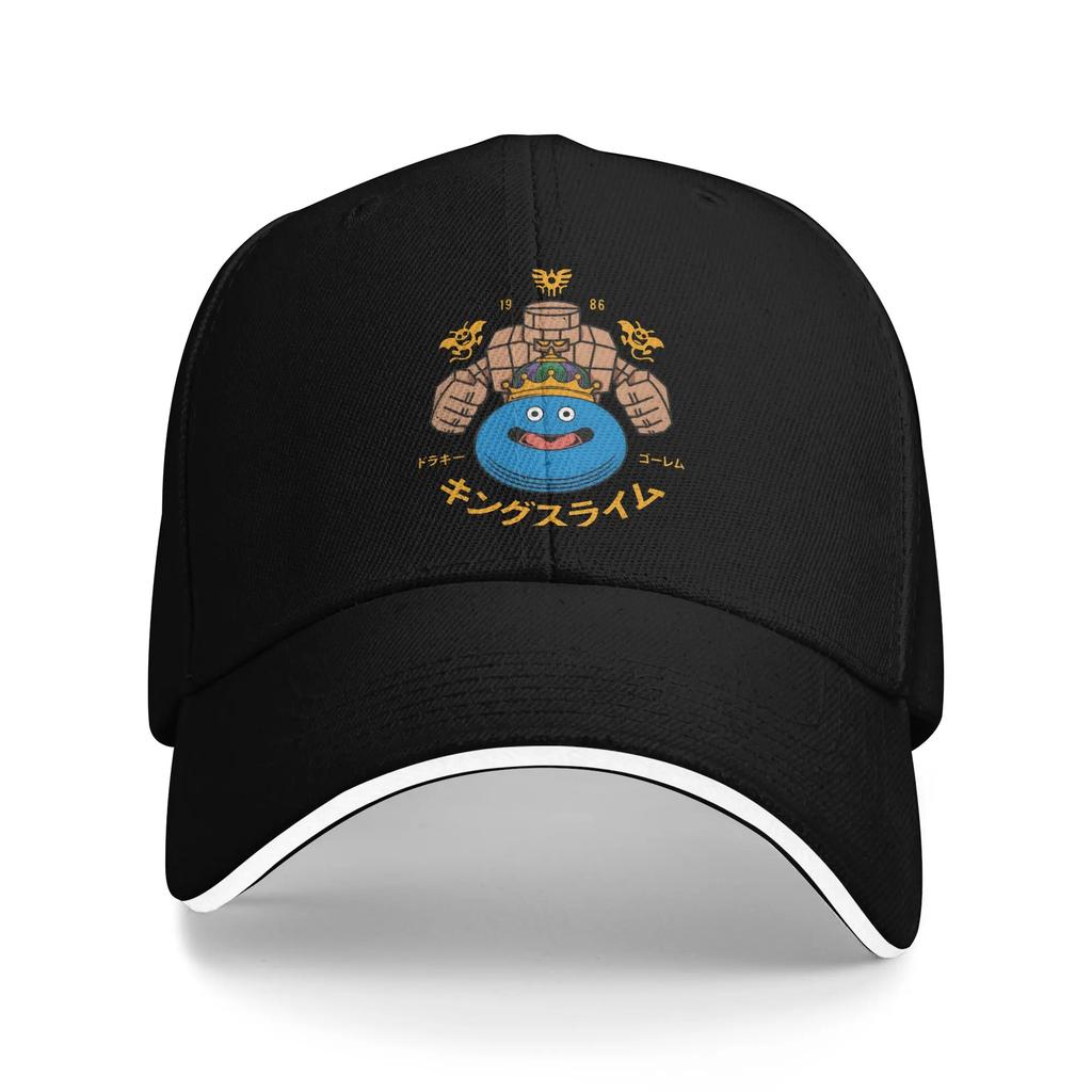 Dragon Quest Slime Baseball Cap Outfit Leisure Sun Cap For Unisex Women Golf Headewear Adjustable Fit