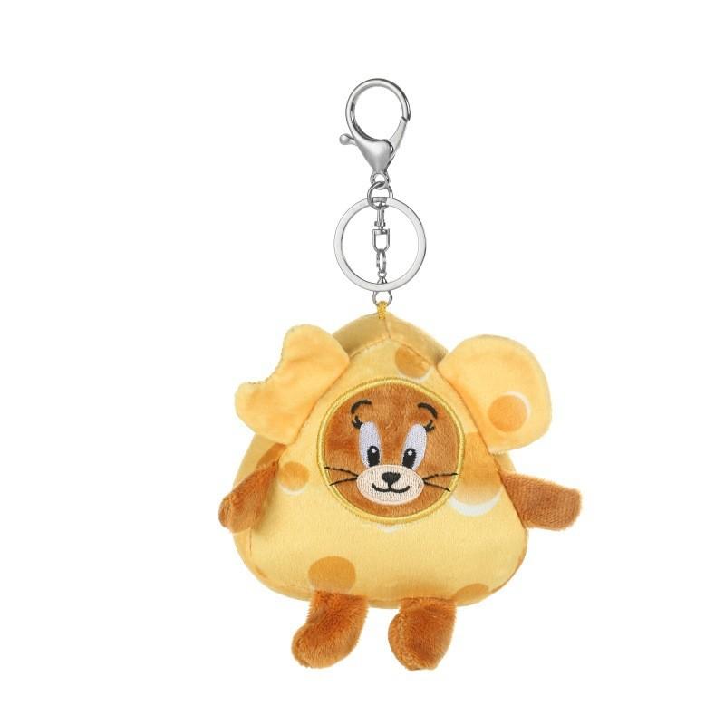 Tom & Jerry Plüsch-Schlüsselanhänger mit verschiedenen Formen – Accessoires für Kinder