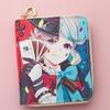 Anime Short Wallet Teen Fashion Simple Change Bag Card Bag Wallet