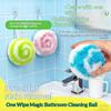 1/2/3Pcs Creative Soft Desktop Cleaning Ball No Shedding Cleaning Tool Bathroom Sink Brush Washbasin Faucet Brush For Home