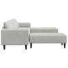 Living Room Sofa Set 3 pcs Light Grey 250 x 188 x 76 cm