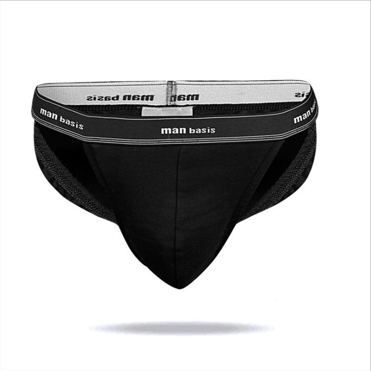 Men's Plus Size Mid-Rise Breathable Cotton Briefs